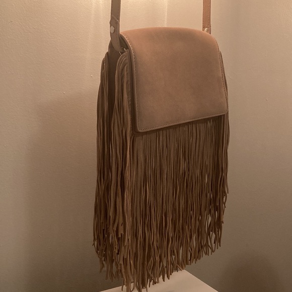 Zara Bags Zara Fringe Leather Suede Bag Poshmark